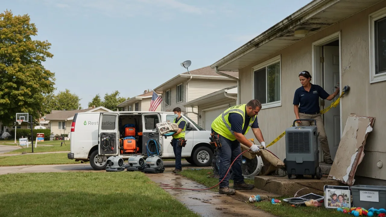 Water Damage Restoration in Greendale, WI near me